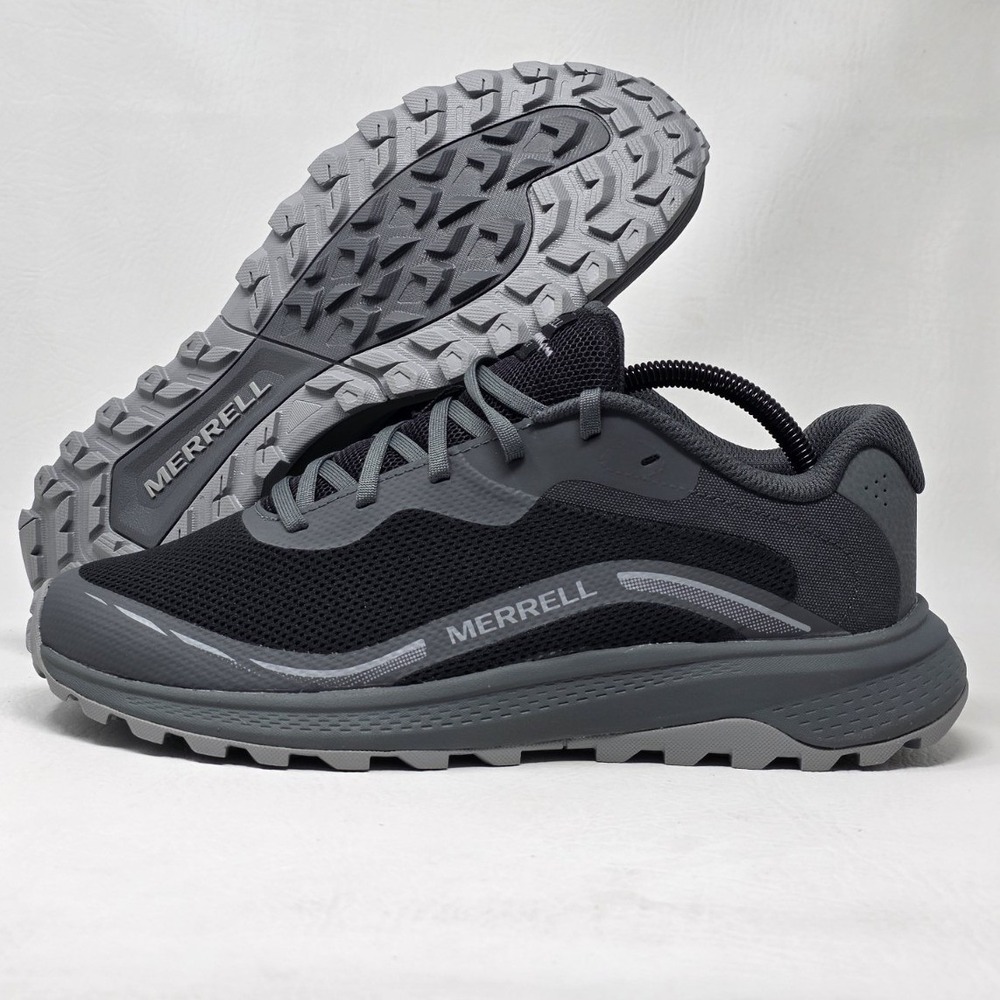 Merrell Fly Strike 2 Size 9 Mens Trail Shoes Black Breathable Mesh J068547 New